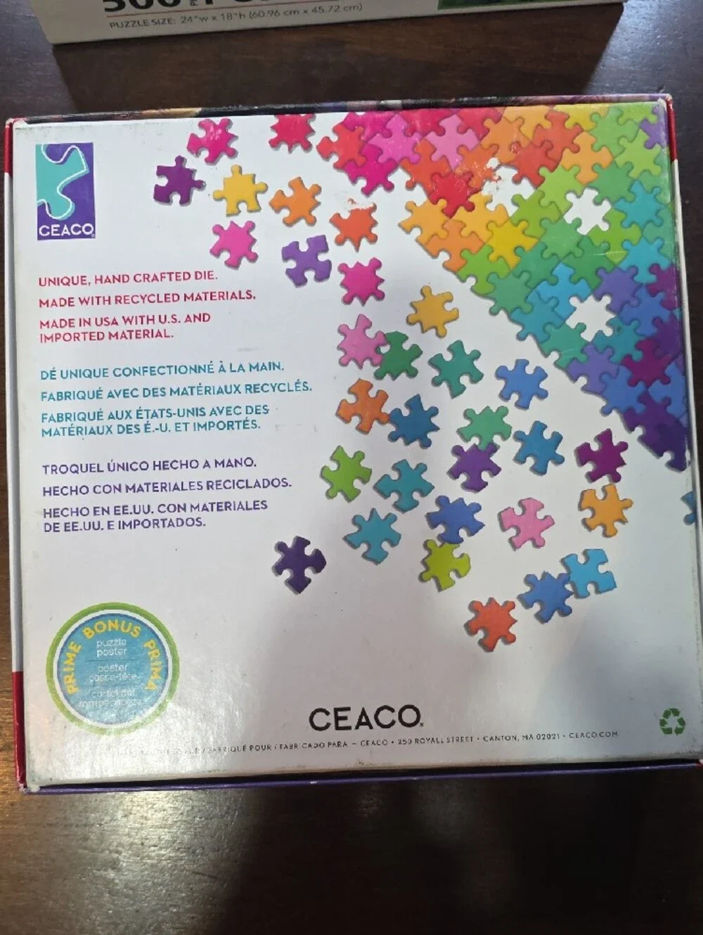 2 Puzzles Cactus Llama & Shaman 500-Pcs
